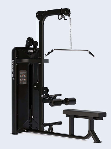 Force USA - Solitude Lat Pulldown / Seated Row Machine - Military ...