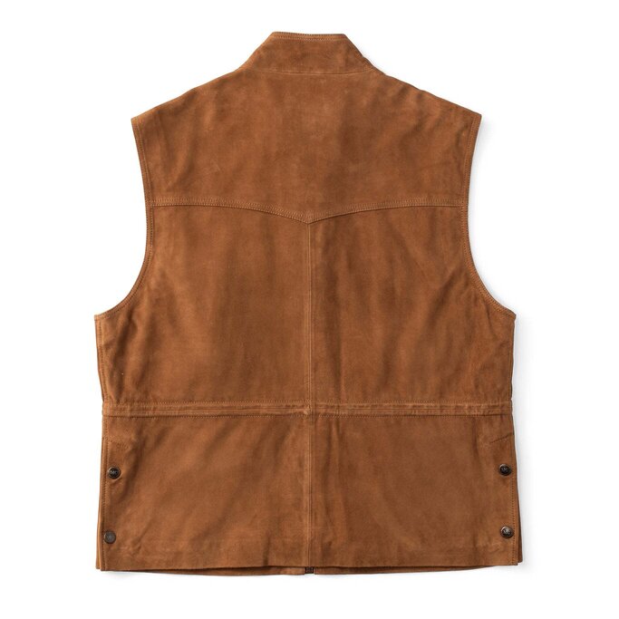 TENDERLOIN T-SUEDE VEST Mサイズ Madison Creek Outfitters - Bandera Goat Suede Leather Vest - Dark