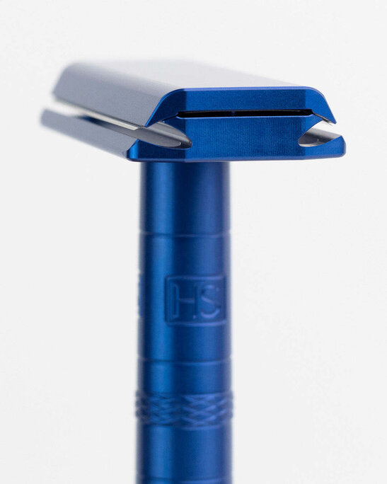 Henson Shaving - Henson AL13-M in Steel Blue - Military & First