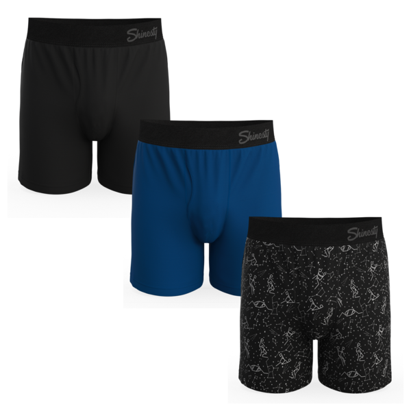 Shinesty - The Classic Trio | Boxers 3 Pack - Military & First ...