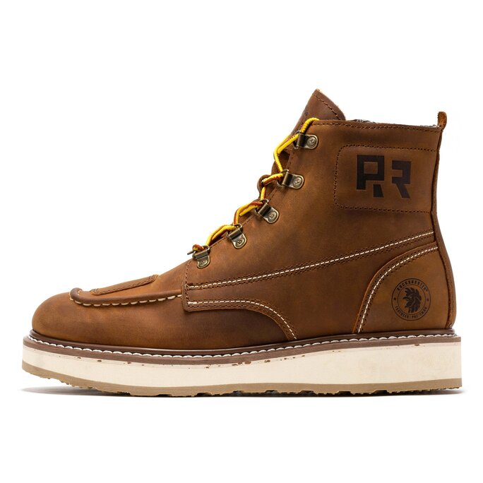 ロフガフフの息子、ログラクフ/ジョシュア・ロスフィールド ボーダーレス Rock Rooster Footwear - ROCKROOSTER Magnolia Men's 6 inch Brown