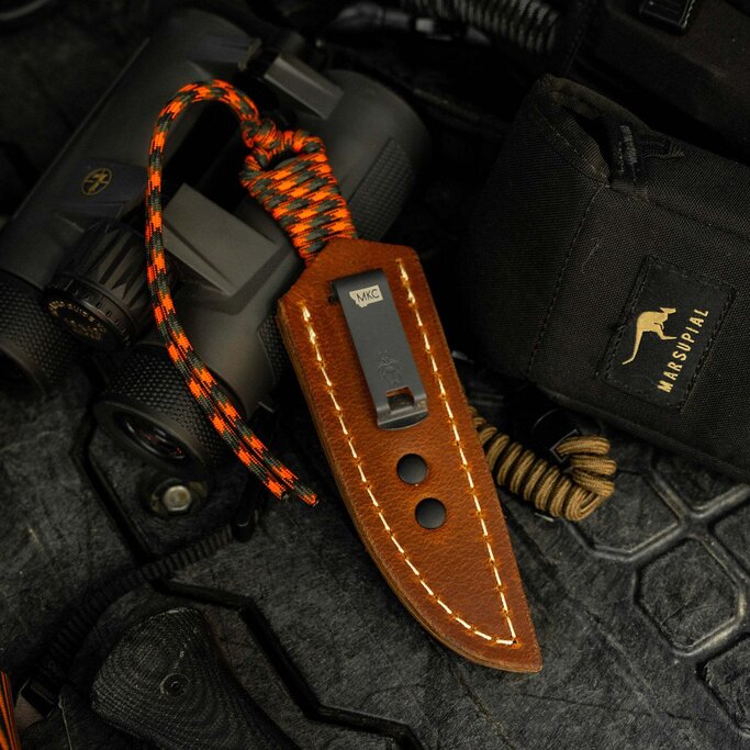Montana Knife Company - MINI-SPEEDGOAT LEATHER SHEATH - CONCEALED
