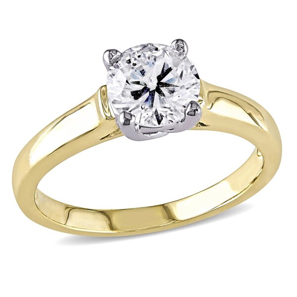 Engagement Ring Collection Jewelry - 1 CT Diamond ...