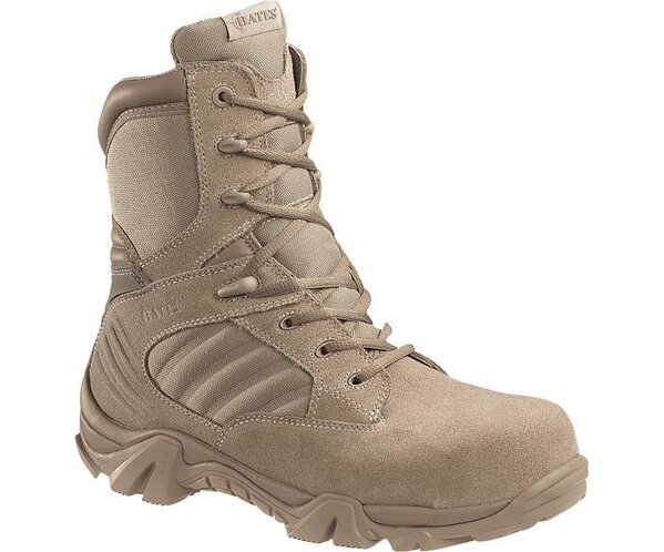 Bates - Men's GX - 8 Composite Toe Side Zip Boots Military Discount | GovX