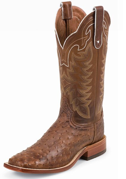 tony lama chocolate vintage smooth ostrich