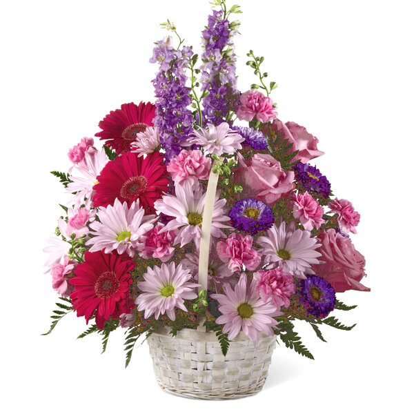 Phillip's Flowers - FTD Pastel Peace Basket - Discounts for Veterans ...