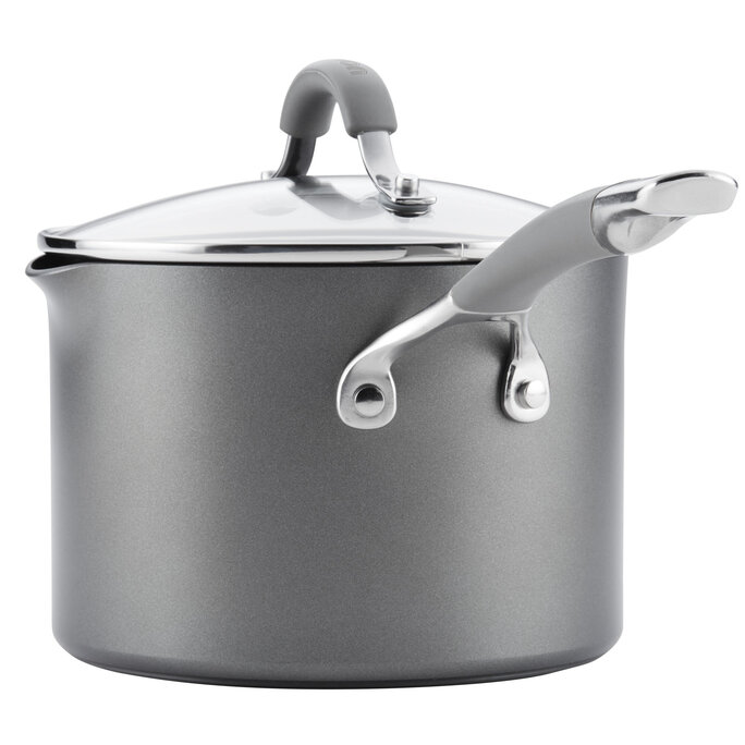 Circulon Next Generation Stainless Steel 7.5qt Covered Stockpot