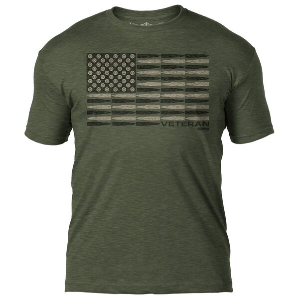 7.62 Design - Men's Veteran Tactical Flag T-Shirt Military Discount | GovX