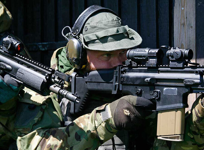 Aimpoint - Micro T-2 ACET with No Mount 2-MOA Red Dot Military