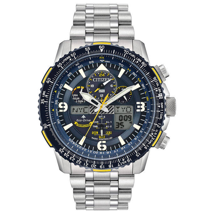 Citizen Watch - Men's Eco-Drive Promaster Blue Angels Skyhawk A-T