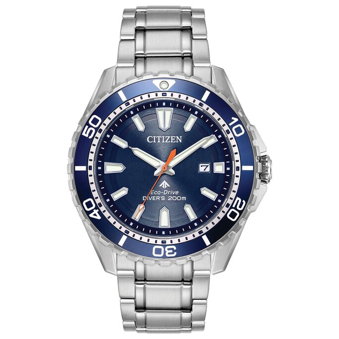 Citizen Watch - Men's Eco-Drive Promaster Professional Diver Steel