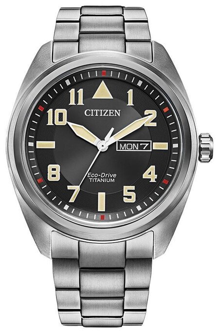 Citizen Watch - Men's 42 mm Garrison Eco-Drive Two-Tone Super