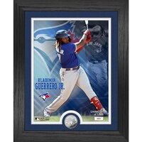 Highland Mint Salvador Perez Royals Impact Jersey Frame