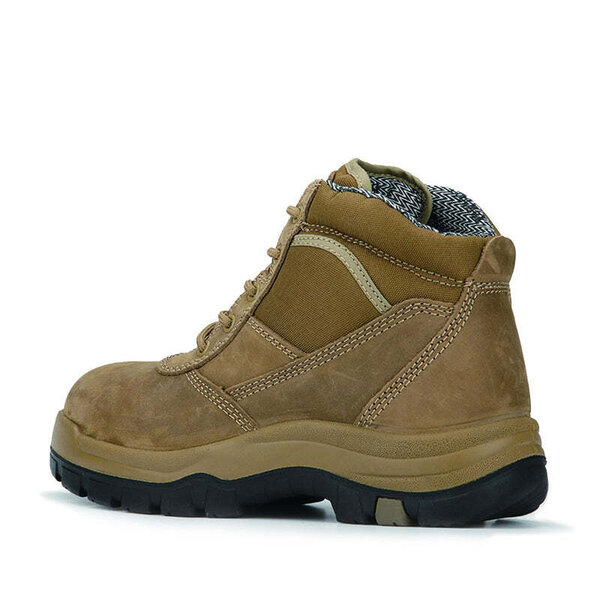 Rock Rooster Footwear - ROCKROOSTER Cortez Brown 6 Inch Steel Toe ...