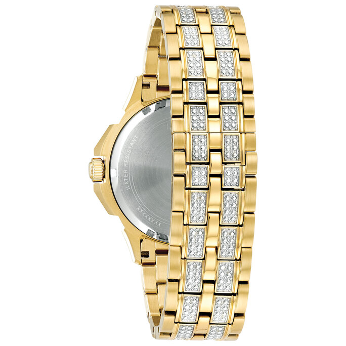 Mens Phantom Baguette Swarovski Crystal Watch | Power Sales