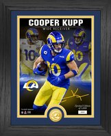 Highland Mint Cooper Kupp Los Angeles Rams 13'' x 13'' Impact Jersey Framed  Photo