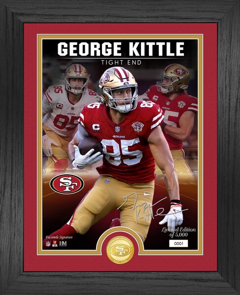 NFL George Kittle Signed Jerseys, Collectible George Kittle Signed Jerseys