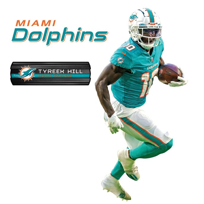 Miami Dolphins: Tyreek Hill 2022 White Jersey - Officially Licensed NF in  2023