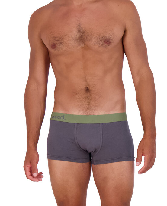 Wood Underwear - Men's Trunk Underwear - Iron - Discounts for