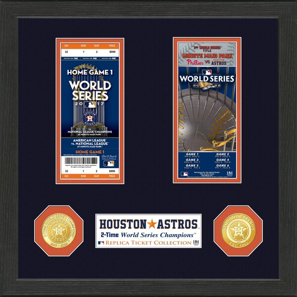 The Highland Mint Houston Astros 2Time World Series Champions Bronze