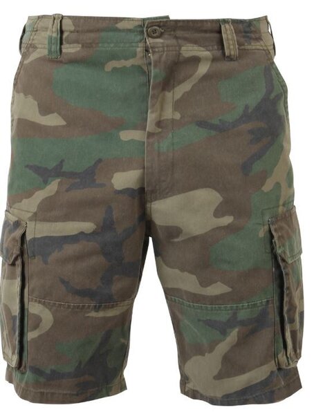 Rothco - Men's Vintage Camo Paratrooper Cargo Shorts - Discounts for ...