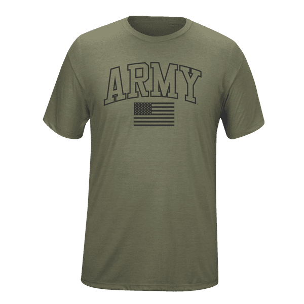 TLJ Marketing Military Cotton TShirt American Flag Army