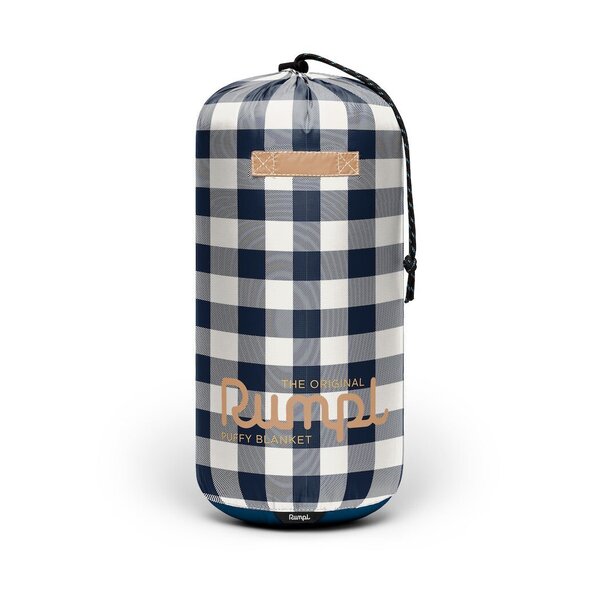 Rumpl ORIGINAL PUFFY BLANKET NAVY GINGHAM Military & Gov't