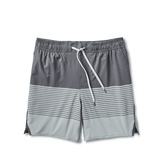 Trail Short, Men's Mahogany Stripe Running Shorts