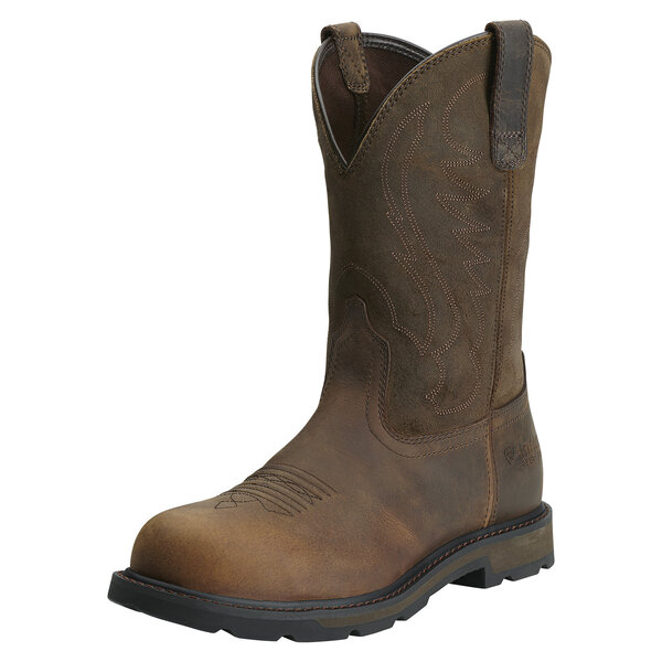 Ariat - Men's Groundbreaker Steel Toe Work Boots - Military & Gov't ...