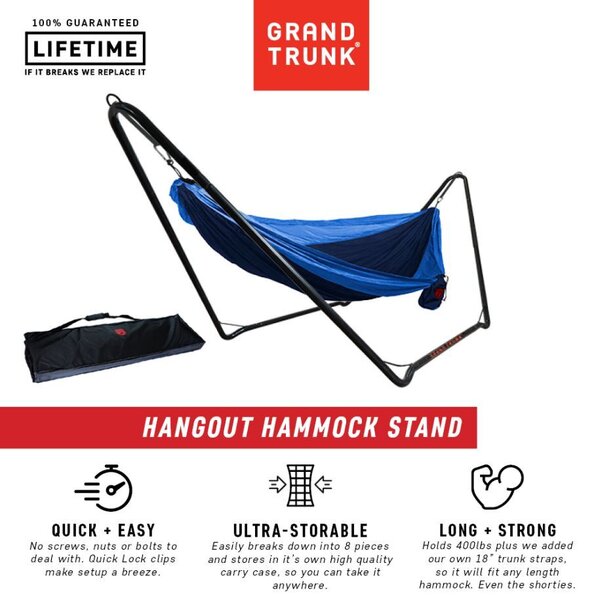 Grand Trunk Hangout Hammock Stand Discounts for Veterans, VA