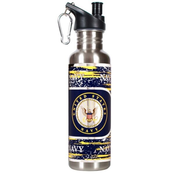 TLJ Marketing - 26oz Steel Water Bottle - Discounts for Veterans, VA ...