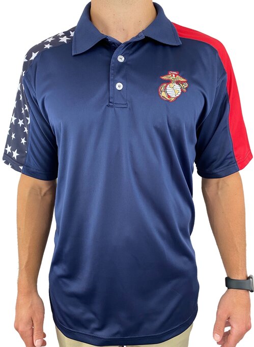 usmc polo shirts