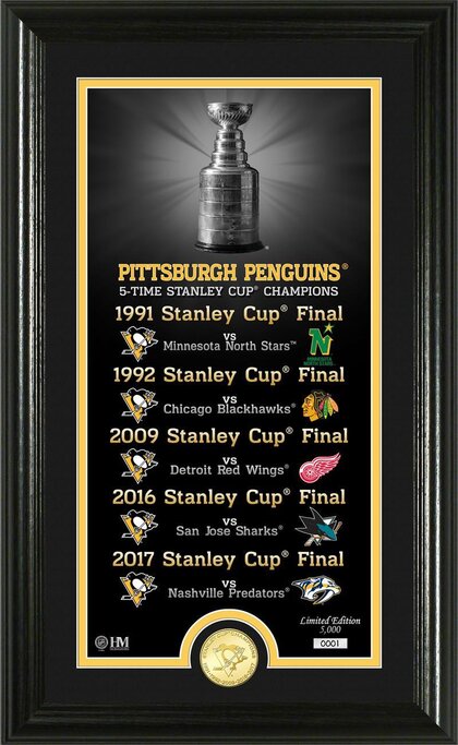 Highland Mint Boston Bruins Stanley Cup Banner Collection Photo Mint