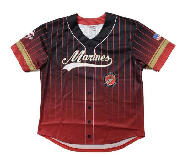 Officially Licensed - US Army Sublimated Baseball Jersey