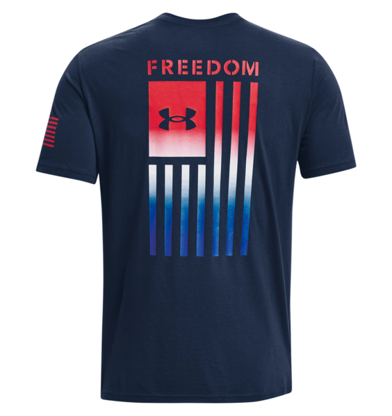 Under Armour - Ua Freedom Flag Gradient T-shirt - Military & Gov't 