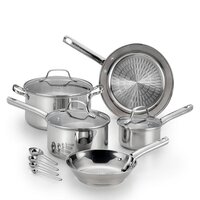 BergHOFF TFK 18-Piece Gourmet Stainless Steel Cookware Set