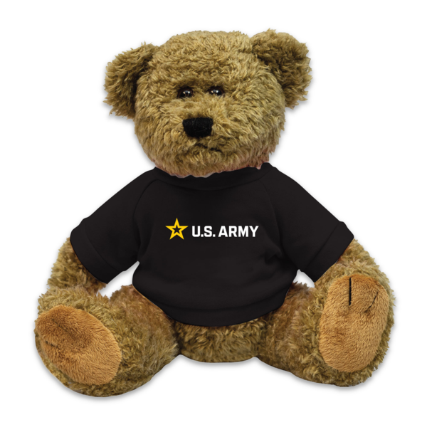 Army Gear Army 12" Oatmeal Bear (Brown) Military & First Responder Discounts GOVX