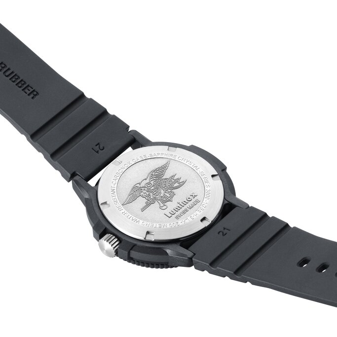 Luminox - Men's 43mm Navy SEAL 3000 Series Watch - Military & Gov