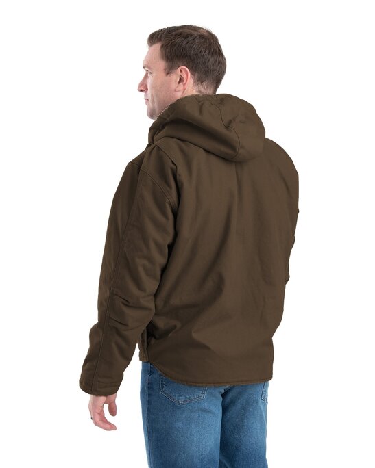 Hooded clearance work coat