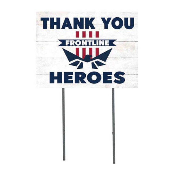 Air Force Gear - Thank You Frontline Heroes Lawn Sign - Military ...