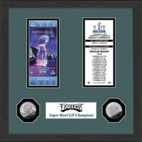 Philadelphia Eagles 4-Time World Champions Ticket Collection 