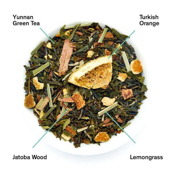 August Tea Tangerine Dream Vanilla Orange Green Tea