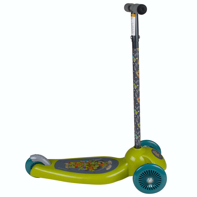 Teenage Mutant Ninja Turtles 3-Wheel Leaning Scooter