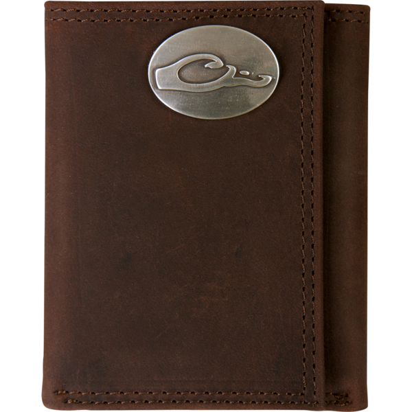 Drake Waterfowl Leather TriFold Wallet Military & First Responder