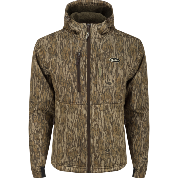 Drake Waterfowl - MST Hole Shot Hooded Windproof Eqwader Full Zip ...