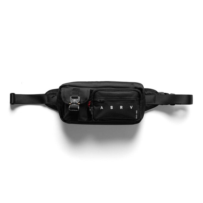 ASRV - 0703. Cordura® Tech Crossbody Pack - Black - Military