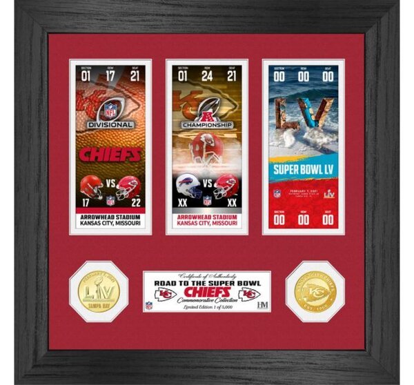 The Highland Mint - Kansas City Chiefs Road to Super Bowl 55 Bronze ...