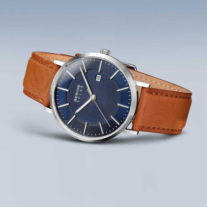 Bering solar hot sale slim watch