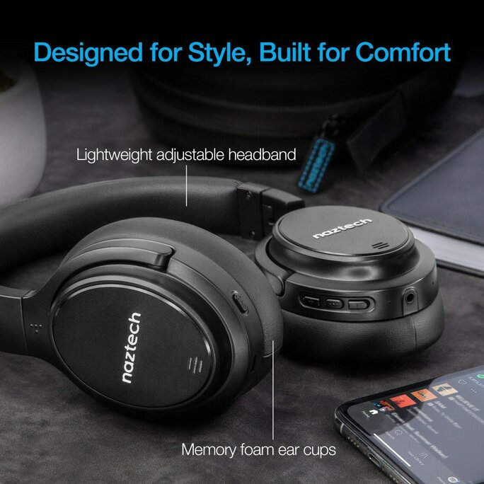 Naztech Driver ANC1000 Active Noise Cancelling Wireless