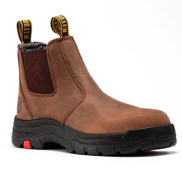 Ak224 Rock Rooster Footwear - ROCKROOSTER Lumen Brown 6 inch Pull-on Leather ...